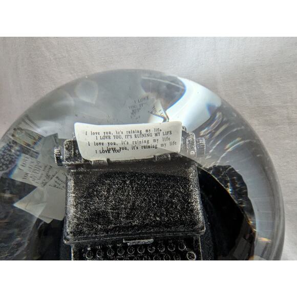 Taylor Swift Snow Globe The Tortured Poets Department TTPD New In Box Ships ASAP - Picture 11 of 16